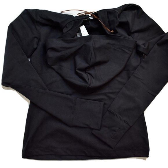 All-Sport Couture NFL Womens New York Jets Game-On Black Hoodie - Picture 6 of 6